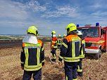 Flächenbrand bei Trebra (Foto: Feuerwehr Lipprechterode/Silvio Dietzel)