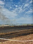 Flächenbrand bei Trebra (Foto: Feuerwehr Lipprechterode/Silvio Dietzel)