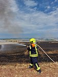 Flächenbrand bei Trebra (Foto: Feuerwehr Lipprechterode/Silvio Dietzel)