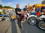 Motorräder im Ziegelwerk (Foto: Peter Blei)