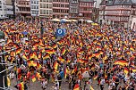 Empfang der Nationalmannschaft in Frankfurt (Foto: Sven Tetzel)