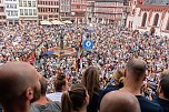 Empfang der Nationalmannschaft in Frankfurt (Foto: Sven Tetzel)