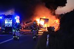 Fahrzeugbrand auf der A38 (Foto: S. Dietzel)