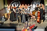 Mit einem phantastischen Spektakel und die Verabschiedung aller Akteure, endete das 28. Mittelalterfest von Bad Langensalza (Foto: Eva Maria Wiegand)