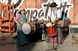 Mit einem phantastischen Spektakel und die Verabschiedung aller Akteure, endete das 28. Mittelalterfest von Bad Langensalza (Foto: Eva Maria Wiegand)