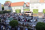 Mit einem phantastischen Spektakel und die Verabschiedung aller Akteure, endete das 28. Mittelalterfest von Bad Langensalza (Foto: Eva Maria Wiegand)