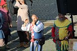 Mit einem phantastischen Spektakel und die Verabschiedung aller Akteure, endete das 28. Mittelalterfest von Bad Langensalza (Foto: Eva Maria Wiegand)