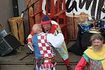 Mit einem phantastischen Spektakel und die Verabschiedung aller Akteure, endete das 28. Mittelalterfest von Bad Langensalza (Foto: Eva Maria Wiegand)