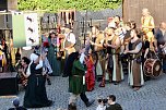 Mit einem phantastischen Spektakel und die Verabschiedung aller Akteure, endete das 28. Mittelalterfest von Bad Langensalza (Foto: Eva Maria Wiegand)