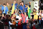 Mit einem phantastischen Spektakel und die Verabschiedung aller Akteure, endete das 28. Mittelalterfest von Bad Langensalza (Foto: Eva Maria Wiegand)