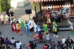 Mit einem phantastischen Spektakel und die Verabschiedung aller Akteure, endete das 28. Mittelalterfest von Bad Langensalza (Foto: Eva Maria Wiegand)