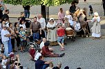 Mit einem phantastischen Spektakel und die Verabschiedung aller Akteure, endete das 28. Mittelalterfest von Bad Langensalza (Foto: Eva Maria Wiegand)