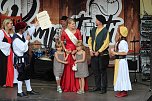 Mit einem phantastischen Spektakel und die Verabschiedung aller Akteure, endete das 28. Mittelalterfest von Bad Langensalza (Foto: Eva Maria Wiegand)