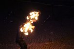 Atemberaubendes Feuerspektakel auf dem Töpfermarkt in Bad Langensalza  (Foto: Eva Maria Wiegand)