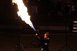 Atemberaubendes Feuerspektakel auf dem Töpfermarkt in Bad Langensalza  (Foto: Eva Maria Wiegand)