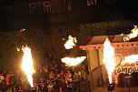 Atemberaubendes Feuerspektakel auf dem Töpfermarkt in Bad Langensalza  (Foto: Eva Maria Wiegand)