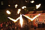 Atemberaubendes Feuerspektakel auf dem Töpfermarkt in Bad Langensalza  (Foto: Eva Maria Wiegand)