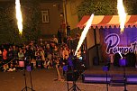 Atemberaubendes Feuerspektakel auf dem Töpfermarkt in Bad Langensalza (Foto: Eva Maria Wiegand)