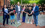 Begrüßung der neuen Humboldt-Schüler (Foto: Christoph Keil)