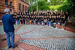 Begrüßung der neuen Humboldt-Schüler (Foto: Christoph Keil)