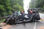 Unfall auf der Bundesstraße 249 nahe Sondershausen (Foto: S.Dietzel)