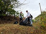 Großreinemachen zum "World-Clean-Up Day" in Wolkramshausen (Foto: Claudia Schminkel)