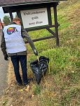 Großreinemachen zum "World-Clean-Up Day" in Wolkramshausen (Foto: Claudia Schminkel)