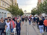 Montagsdemo in Nordhausen (Foto: oas)