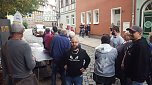 Andrang am Denkmalstag vor dem Splitterschutzgraben (Foto: M. Garke)