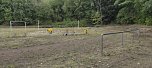 Sportplatz im Borntal wurde durch viele fleißige Hände vom Unrat befreit (Foto: Susanne Stadermann)