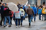 Demonstrationszug durch die Nordhäuser Innenstadt (Foto: agl)