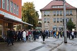 Demonstrationszug durch die Nordhäuser Innenstadt (Foto: agl)