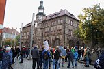 Demonstrationszug durch die Nordhäuser Innenstadt (Foto: agl)