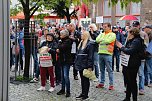 Demonstrationszug durch die Nordhäuser Innenstadt (Foto: agl)