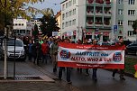 Demonstrationszug durch die Nordhäuser Innenstadt (Foto: agl)