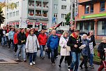 Demonstrationszug durch die Nordhäuser Innenstadt (Foto: agl)