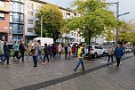 Demonstrationszug durch die Nordhäuser Innenstadt (Foto: agl)