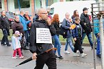 Demonstrationszug durch die Nordhäuser Innenstadt (Foto: agl)