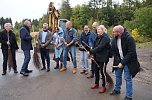 Baustart für den größten Hexenbesen Deutschlands (oder der Welt) (Foto: C. Wilhelm)