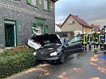 Ungewöhnlicher Verkehrsunfall heute Morgen (Foto: S.Dietzel)
