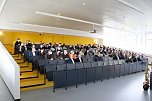 An der Hochschule Nordhausen wurde heute das grundsanierte Lehrgebäude im Herzen des Campus in Betrieb genommen (Foto: agl)