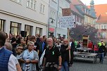 Protestkundgebung Oktober in Bad Langensalza (Foto: oas)
