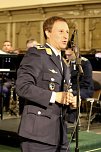 Das Luftwaffenmusikkorps Erfurt wurde von Oberstleutnant Dr. Tobias Wunderle mit großer Begeisterung geleitet. (Foto: Eva Maria wIegand)