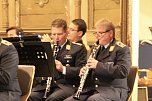 Vor ausverkauftem Haus fand gestern das Benefizkonzert des Luftwaffenmusikkorps Erfurt und die Verleihung der Ehrenamtspreise der Stadt Sondershausen statt. (Foto: Eva Maria Wiegand)