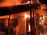 Feuer gestern Abend in Salza (Foto: S.Dietzel)