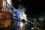 Pferdehof stand in Flammen (Foto: Feuerwehr Heiligenstadt)