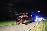 Zu einem schweren Verkehrsunfall kam es am frühen Mittwochabend auf der K517 zwischen Heldrungen und Oberheldrungen (Foto: S. Dietzel)