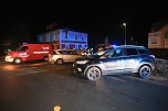 Unfall heute Abend in Sondershausen (Foto: S.Dietzel)