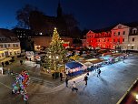 Auf dem Sondershäuser Weihnachtsmarkt (Foto: Stadtverwaltung Sondershausen)