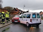 Crash bei Günzerode (Foto: Feuerwehr Großwechsungen/Silvio Dietzel)